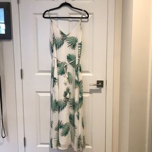 Forever 21 Palm Tree Maxi Dress, SZ L